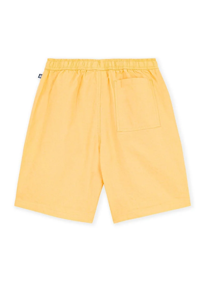بيتي باتو Children's Bermuda shorts in plain cotton